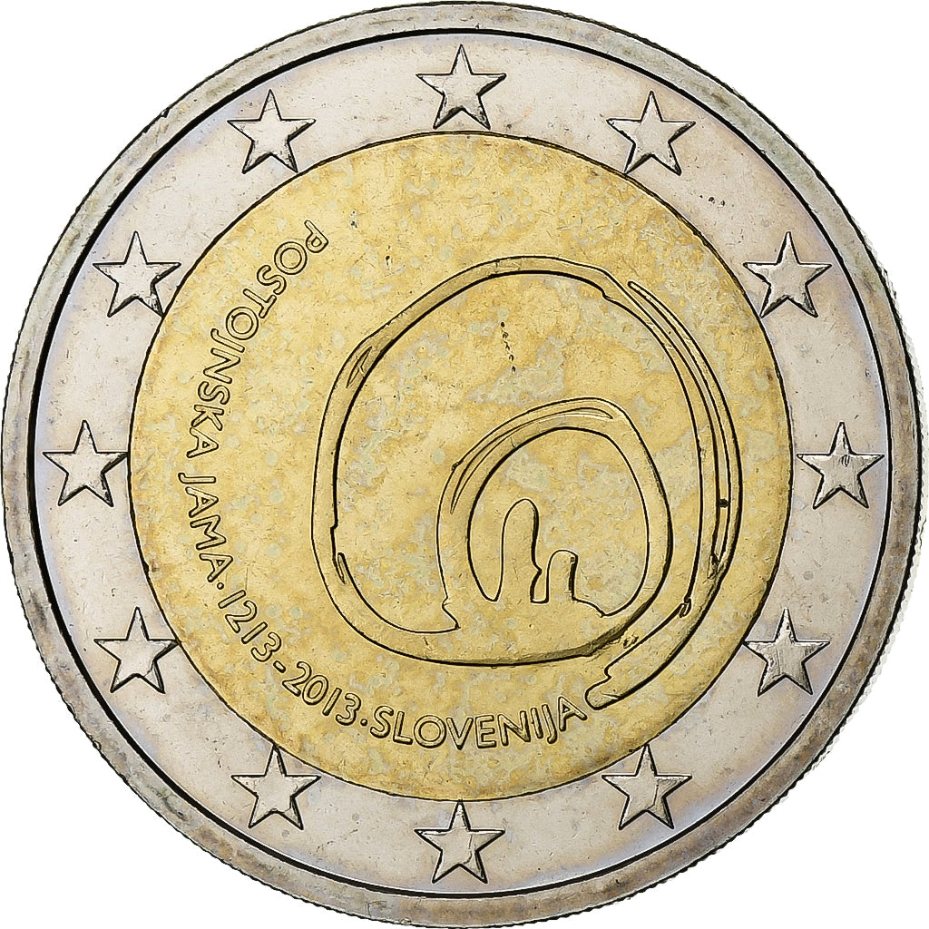 Slovinsko,
2 eurá,
2013