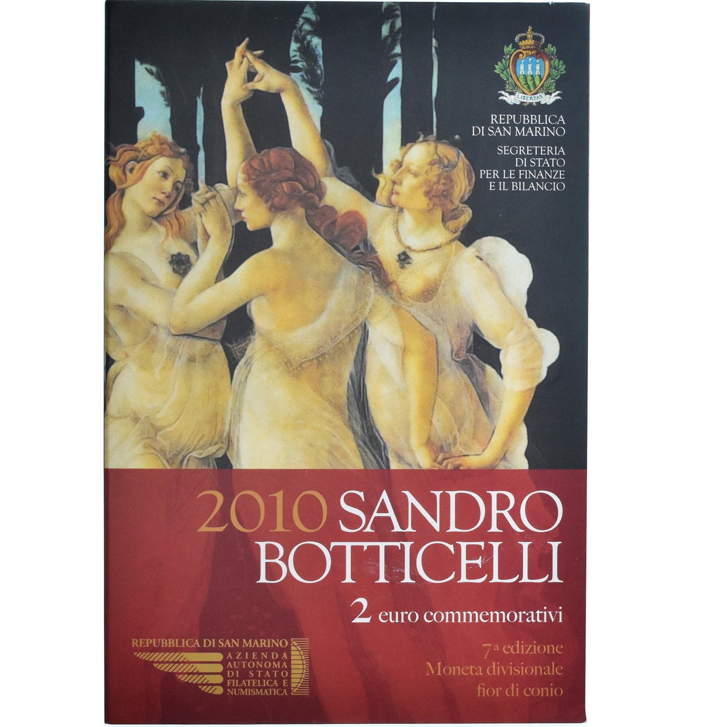 San Marino,
2 eurá,
2010