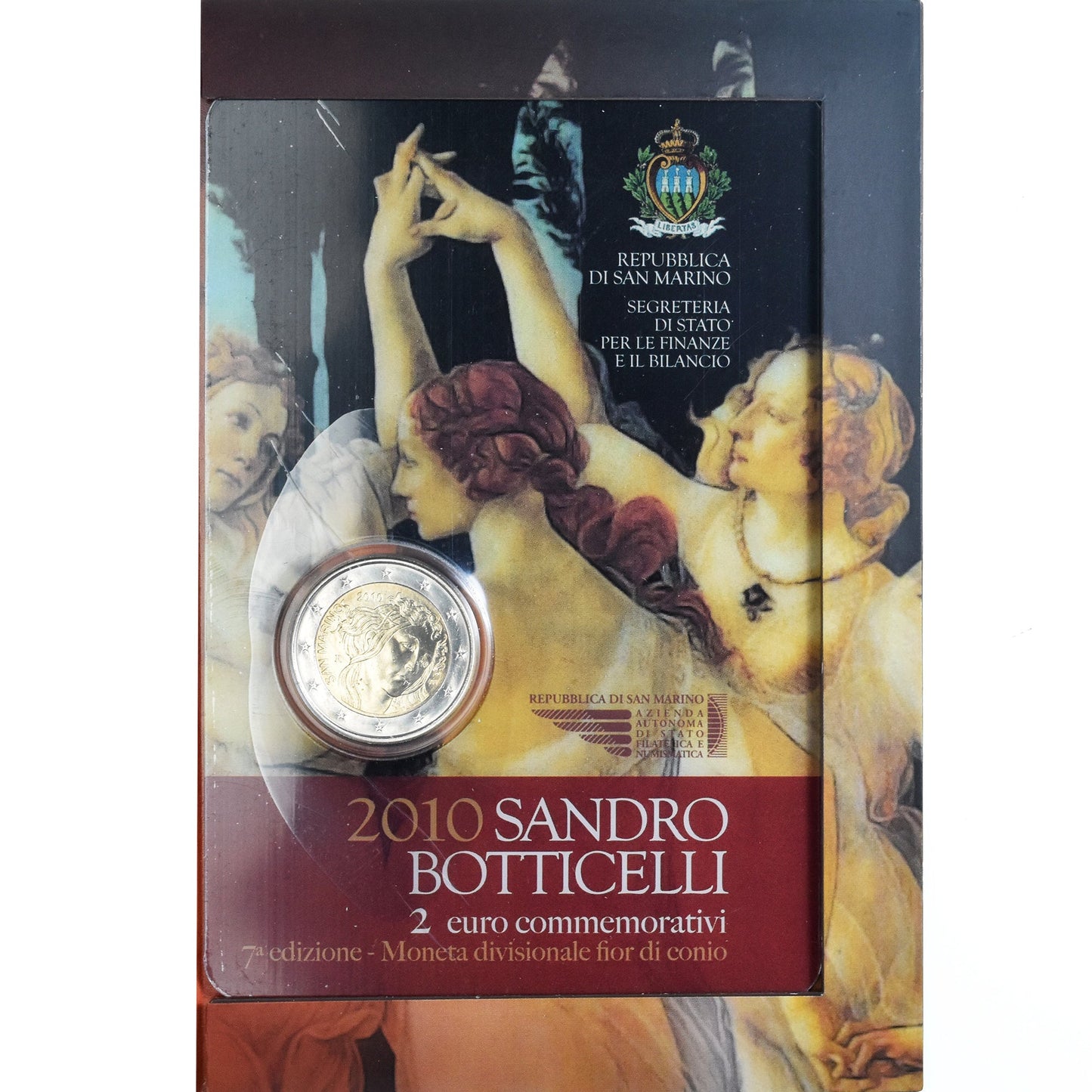 San Marino,
2 eurá,
2010