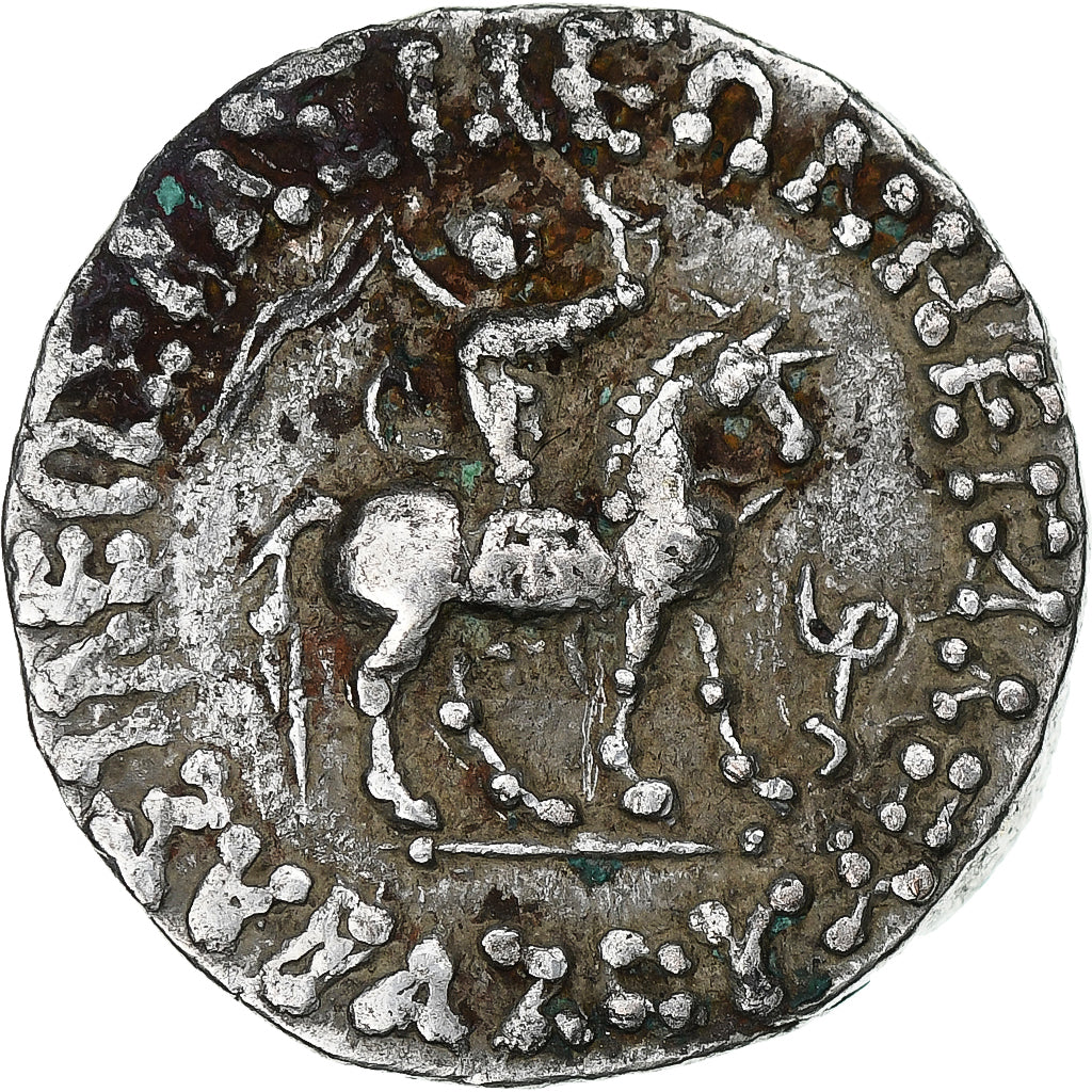 Indo-skýtske kráľovstvo,
Ases II,
Tetradrachm