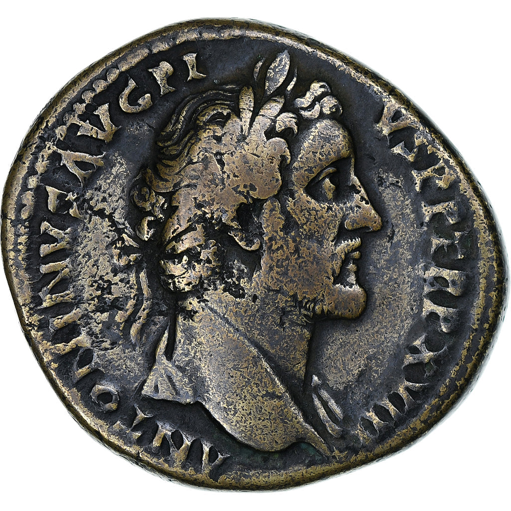Antoninus Pius
sestertius,
154-155