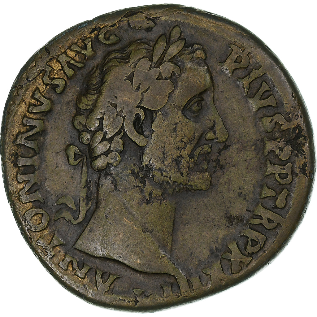 Antoninus Pius
sestertius,
159-160
