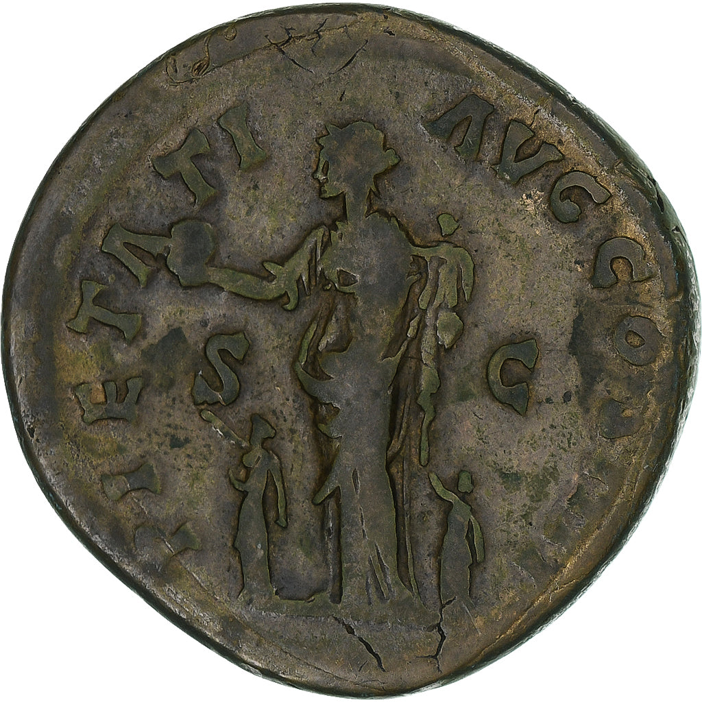 Antoninus Pius
sestertius,
159-160