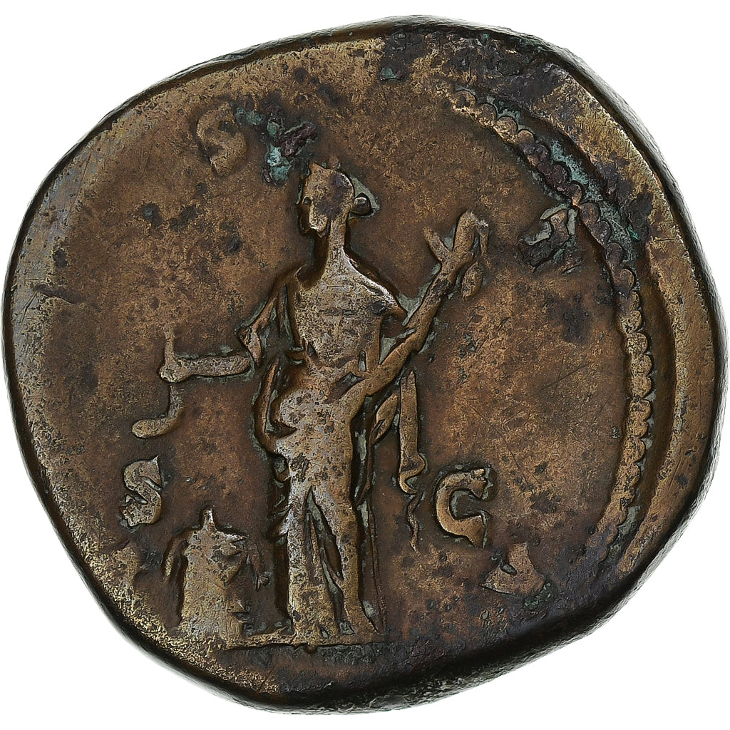 Lucilia,
sestertius,
164-169