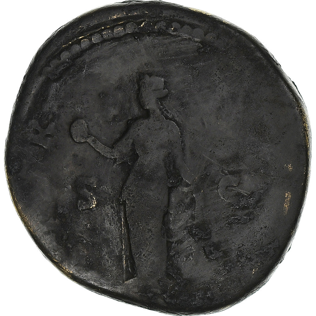 Diva Faustína I.
sestertius,
141