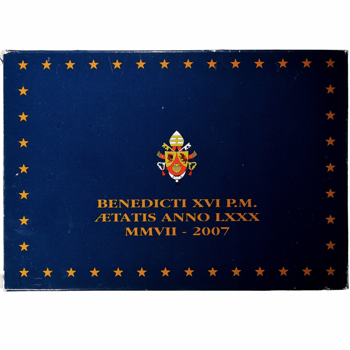 Vatikán,
Benedikt XVI.,
Sada 1 ct. - 2 eurá + medaila
