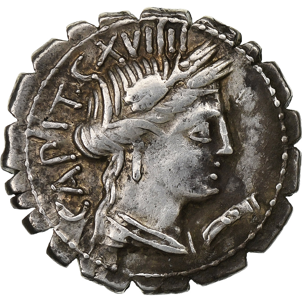 Mária,
Serratus denarius,
81 pred Kr