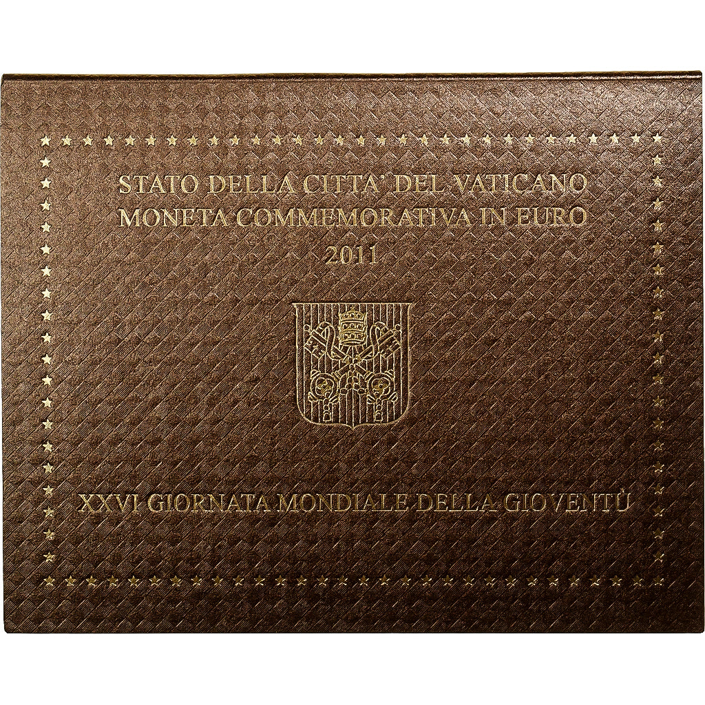Vatikán,
2 eurá,
26. Weltjugendtag
