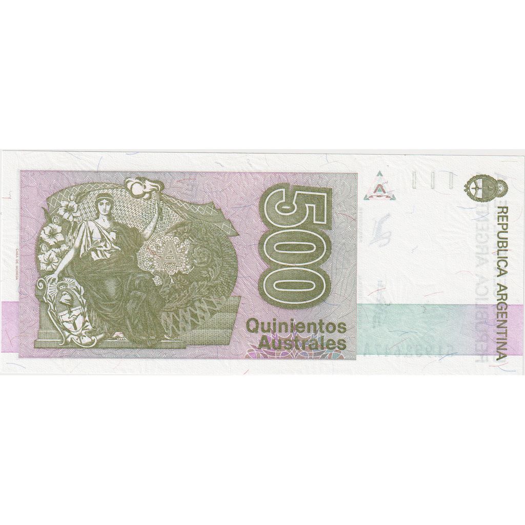 Argentína,
500 Austrálčanov,
UNC (65-70)