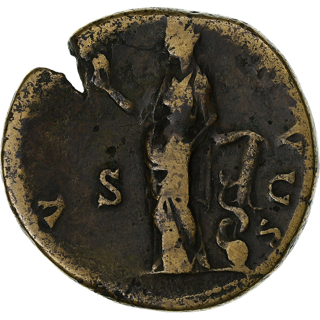 Faustína II.
sestertius,
145-161