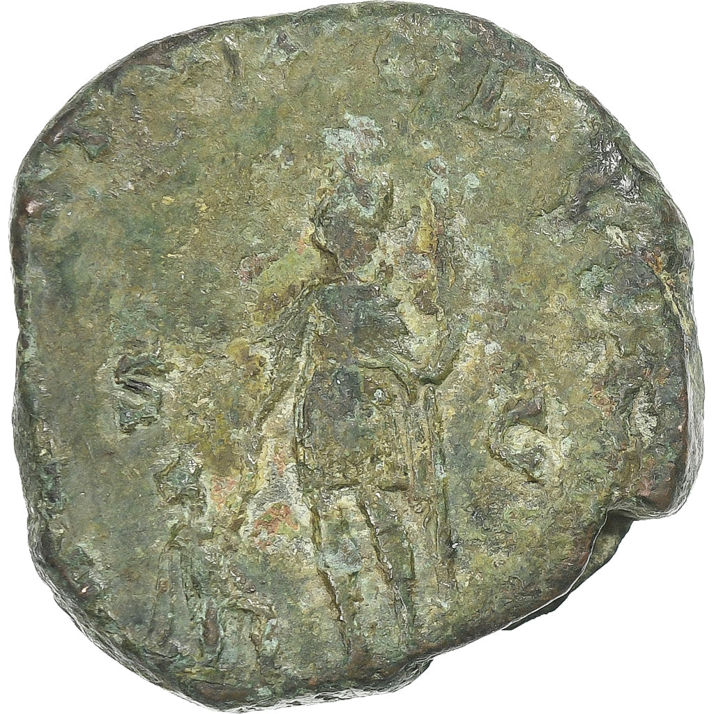 Galen,
sestertius,
257-258
