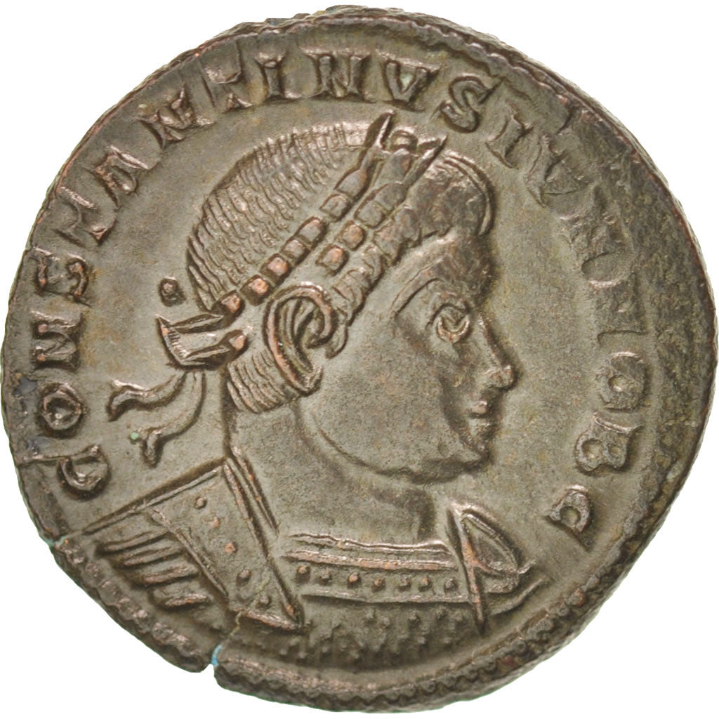 minca,
Konštantín II,
Nummus