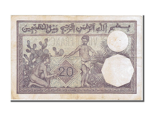 bankovka,
 
 Alžírsko,
 
 20 frankov