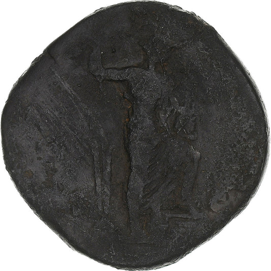 Antoninus Pius 
  
  sestertius, 
  
  156-157