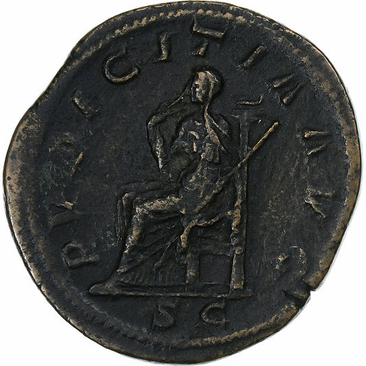 Otacilia Severa, 
  
  sestertius, 
  
  244-249