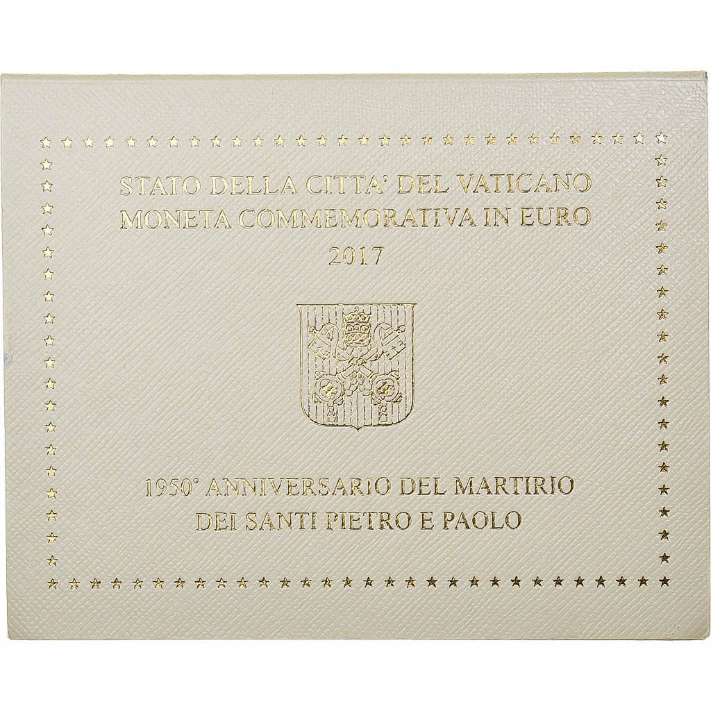 Vatikán, 
  
  2 eurá, 
  
  1950. Jahrestag