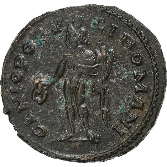 Constantius I.
 
 Follis,
 
 305-307