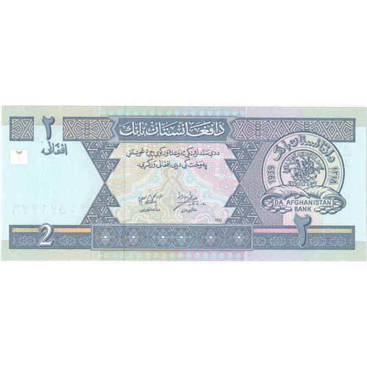 Afganistan,
 
 2 Afganci,
 
 UNC(65-70)
