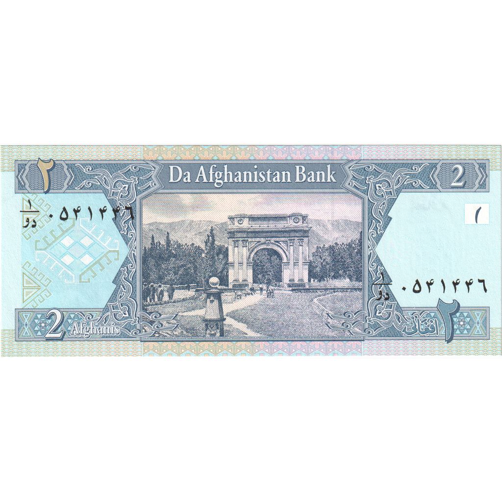 Afganistan,
 
 2 Afganci,
 
 UNC(65-70)