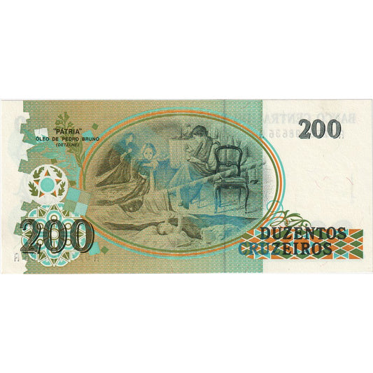 Brazília, 
  
  200 krížnikov, 
  
  UNC(65-70)