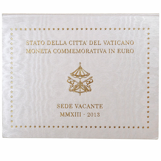 Vatikán,
 
 2 eurá,
 
 Sede Vacante