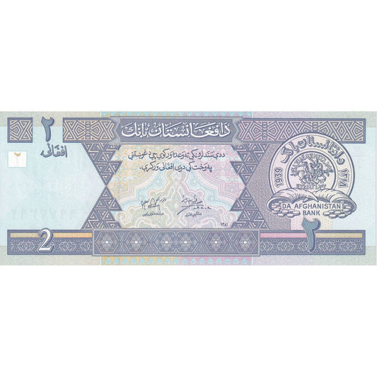 Afganistan,
 
 2 Afganci,
 
 SH1381(2002)
