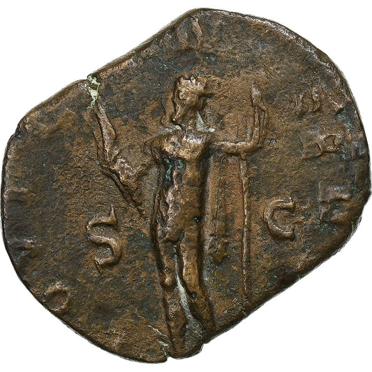 Valerián I,
 
 sestertius,
 
 254