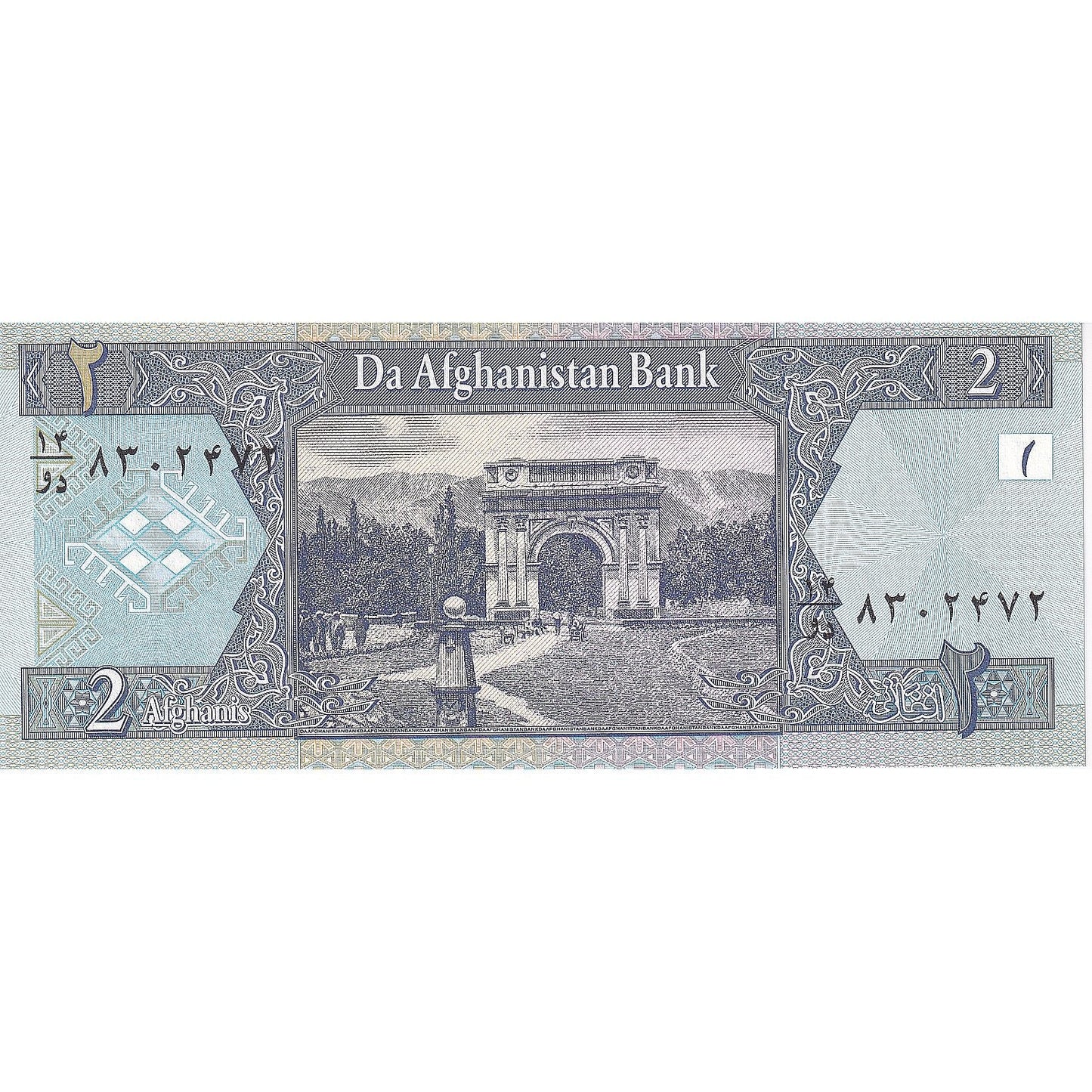 Afganistan,
 
 2 Afganci,
 
 2002