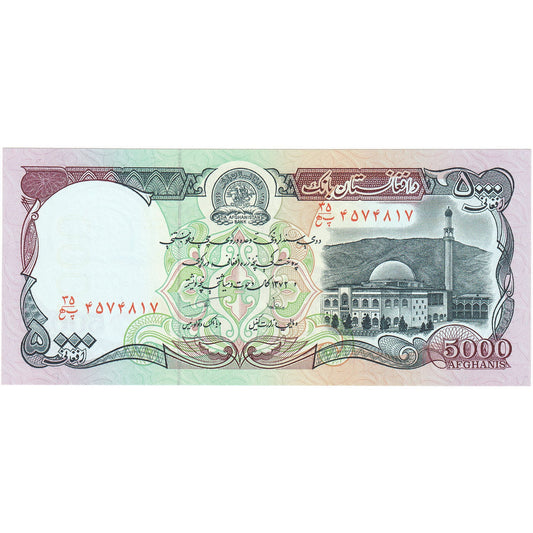 Afganistan,
 
 5000 Afgancov,
 
 SH1372 (1993)