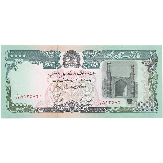 Afganistan,
 
 10 000 Afgancov