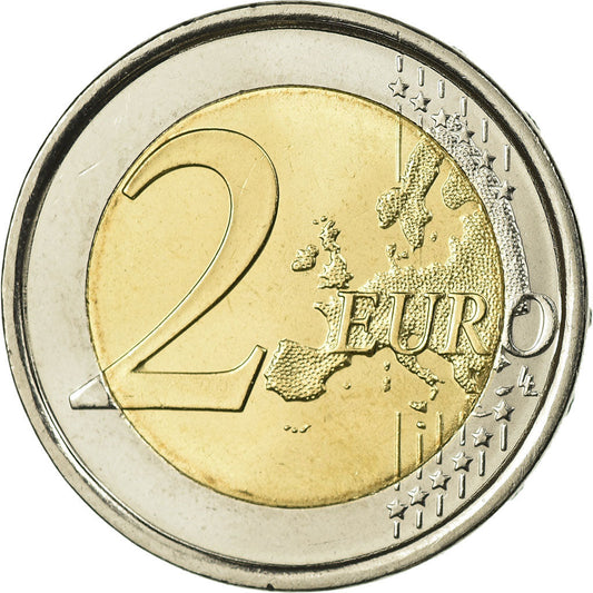 španielčina,
 
 2 eurá,
 
 2011