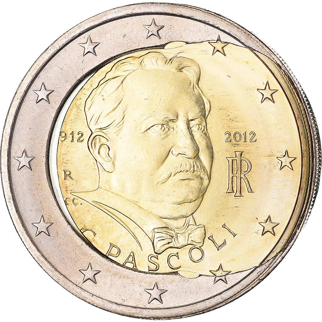 taliančina,
 
 2 eurá,
 
 Giovanni Pascoli
