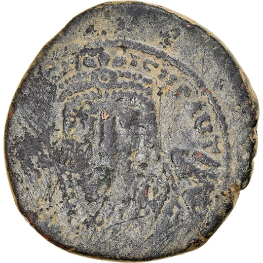Maurice Tiberius,
 
 Follis,
 
 594-595