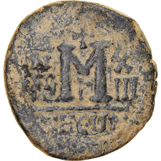 Maurice Tiberius,
 
 Follis,
 
 594-595