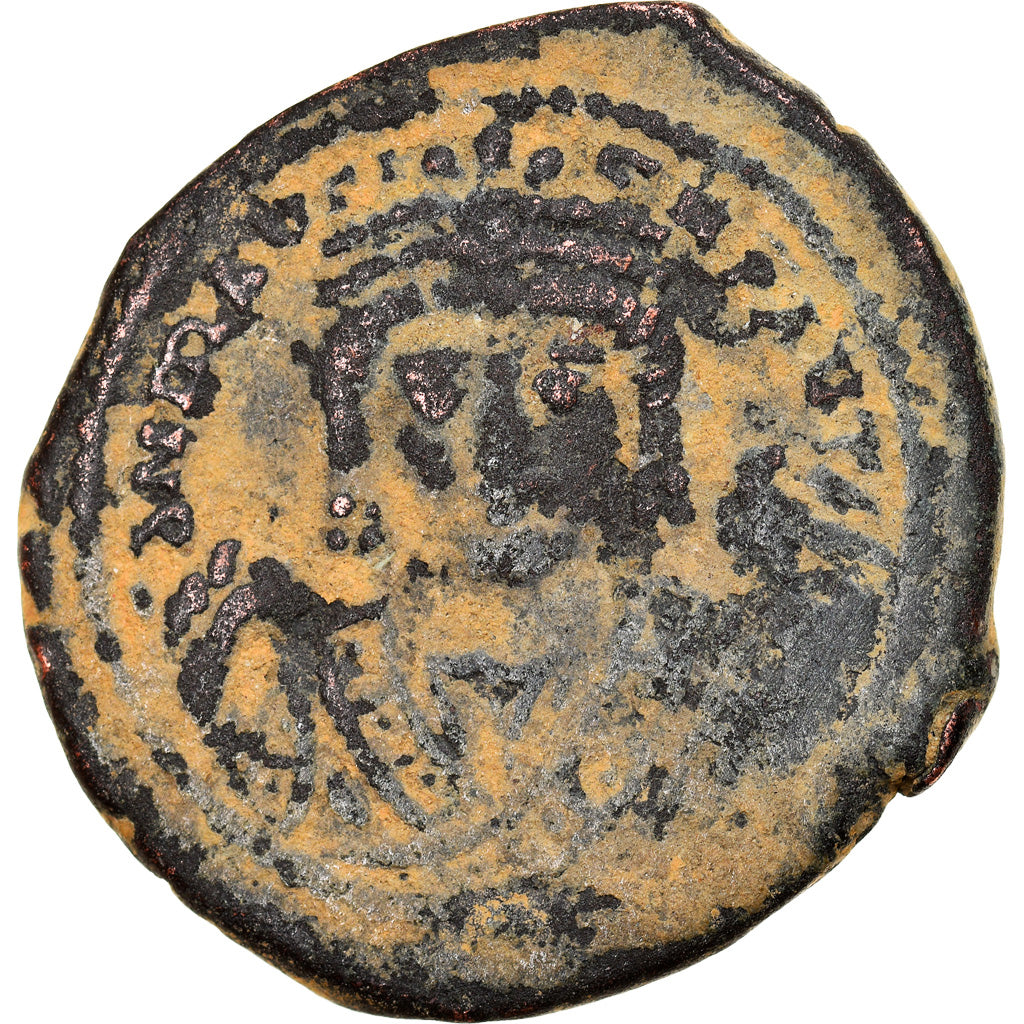 Maurice Tiberius,
 
 Follis,
 
 595-596